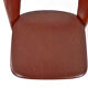 Pair of chairs in chrome and skaï, circa 1960
