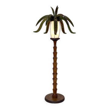 "Palm tree" floor lamp — Aldo Tura, Italy, circa 1960