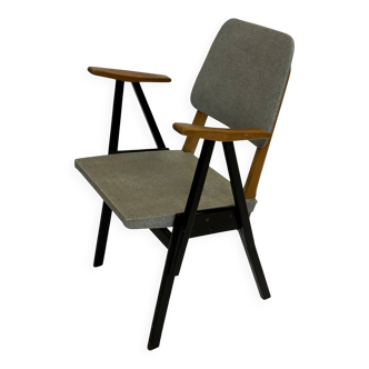 Vintage Palais De Tokyo armchair by Zwager Ermeloo, 1950's design