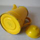 Old yellow enamelled coffee maker Made in Poland deco kitchen countryside farm
