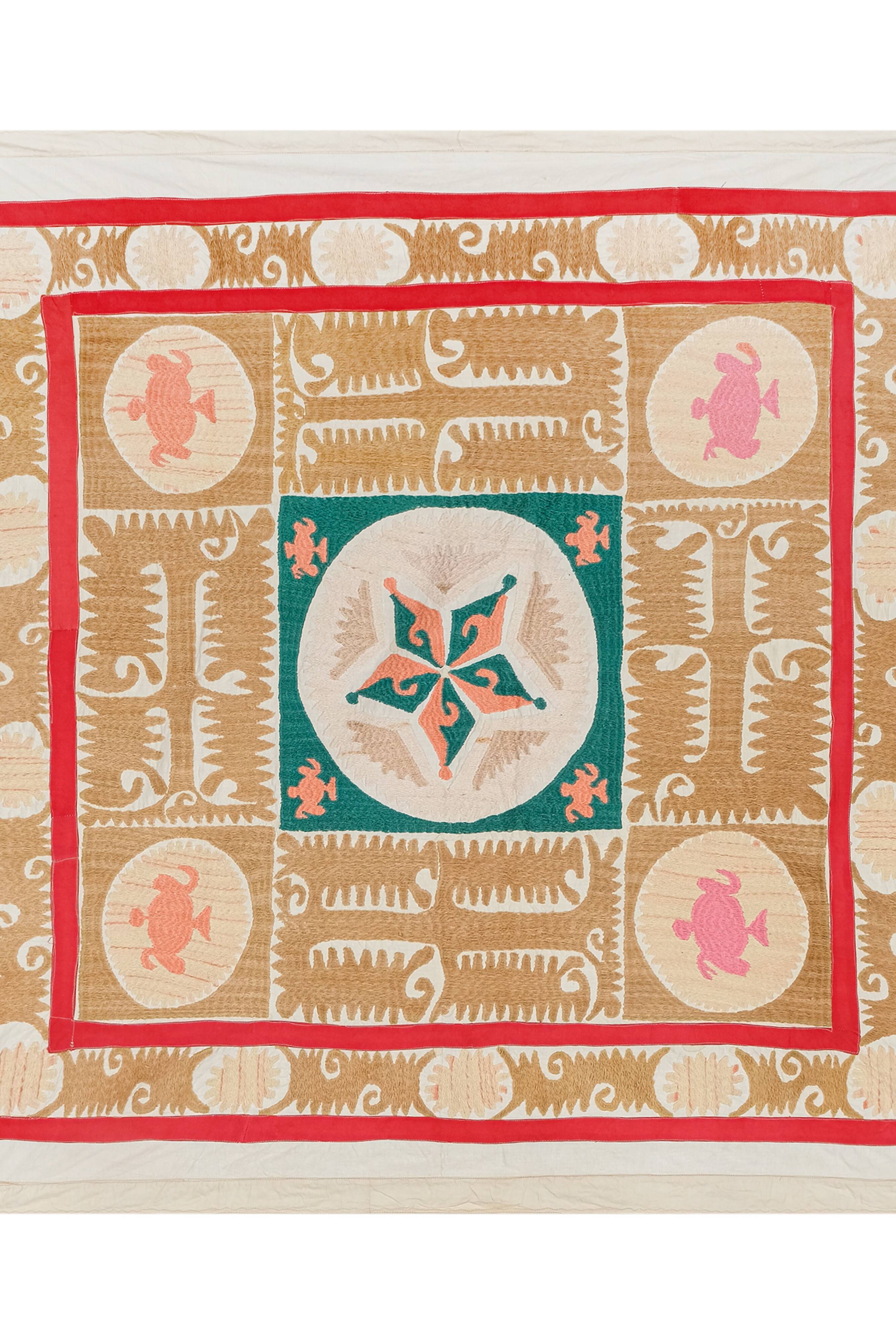 Tapis noué à la main, tapis turc vintage 117x125 cm