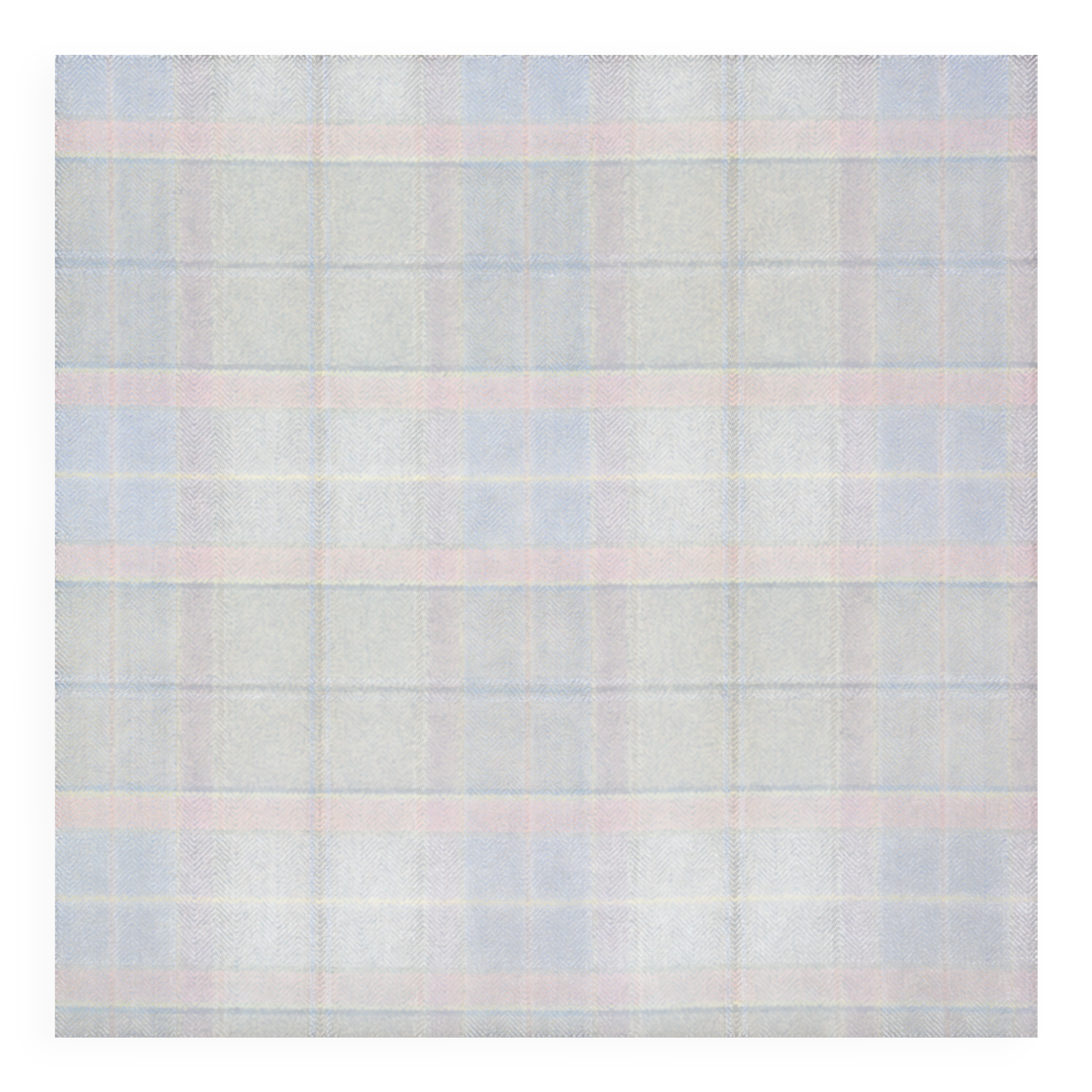 Classic Scottish chair in red burgundy tartan pattern, mid-century, Europe, 1960s.