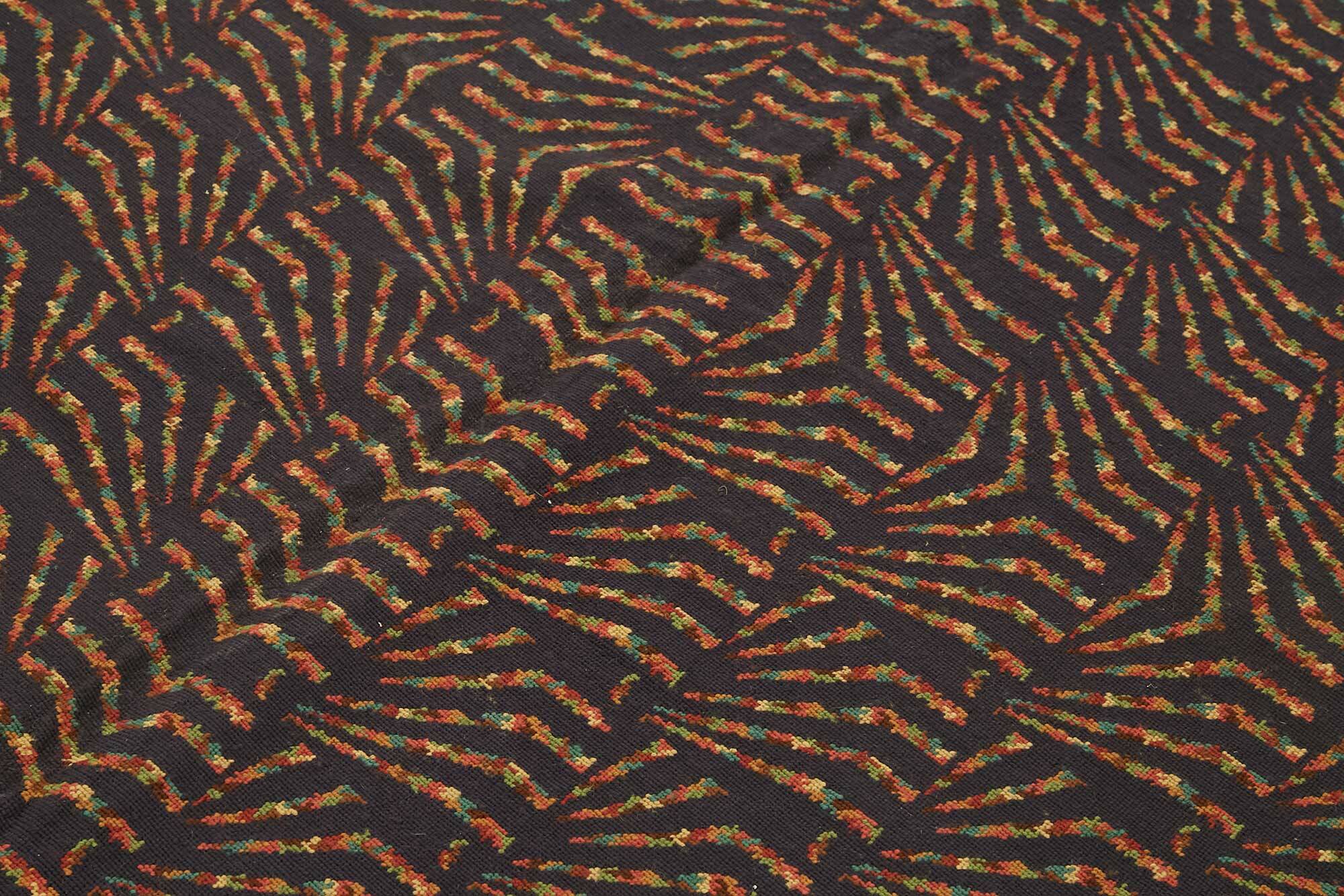 Handmade Vintage Flatweave Needlepoint Kilim 168 cm x 235 cm