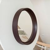 Miroir rond vintage Germany Lange Spiegel années 60/70