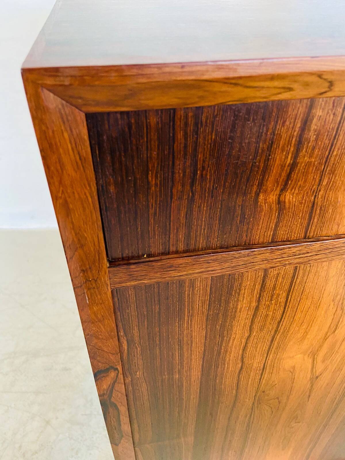 Buffet danois rétro vintage en palissandre du milieu du siècle par Poul Cadovius, années 1960