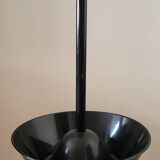 Black “Servofumo” ashtray by Zanotta Achille and Pier Castiglioni 1960 Italy Vintage