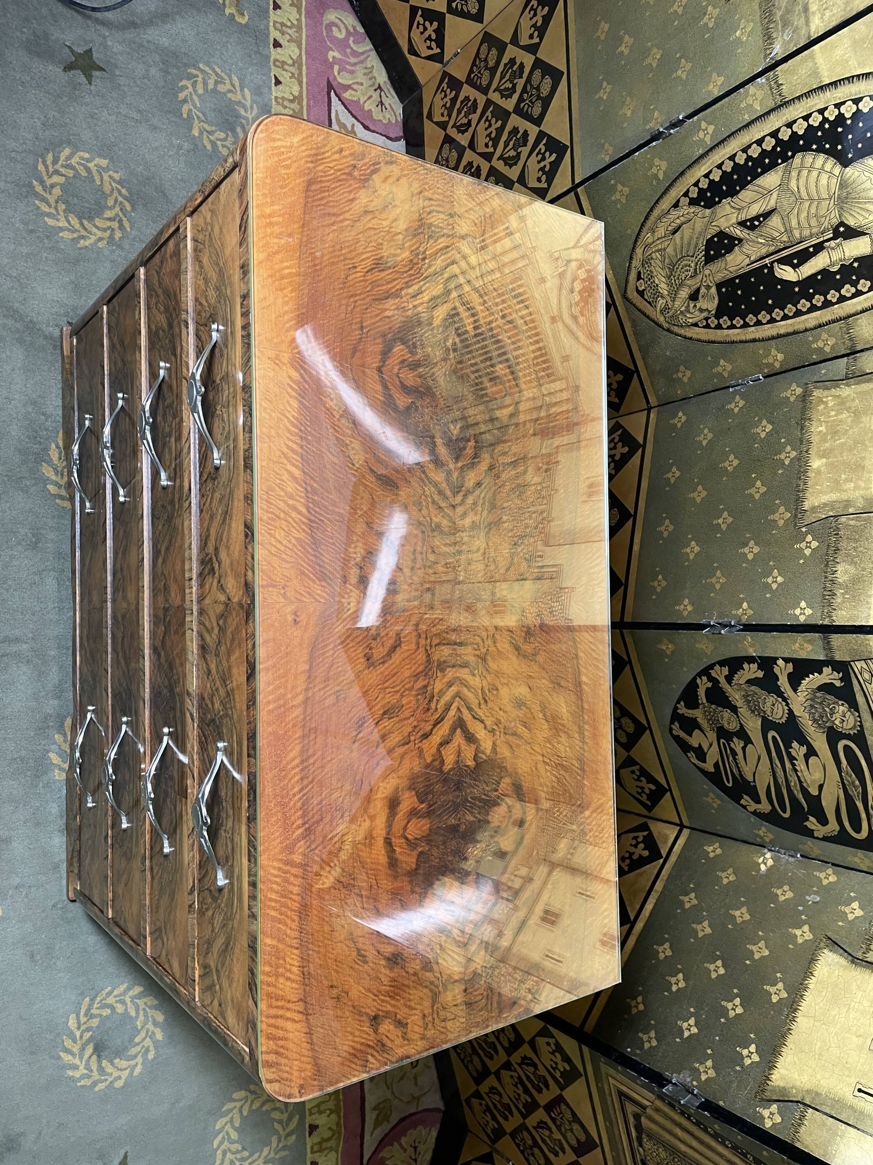 Art deco period chest of drawers