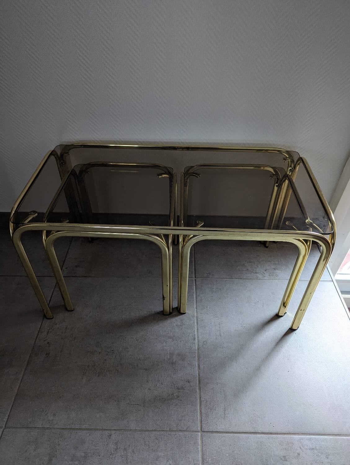 Mid century nesting table from the 80s