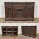 1930s Breton chestnut sideboard
