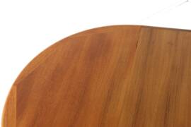 Table à manger extensible Silkeborg Round 1x - design danois en teck