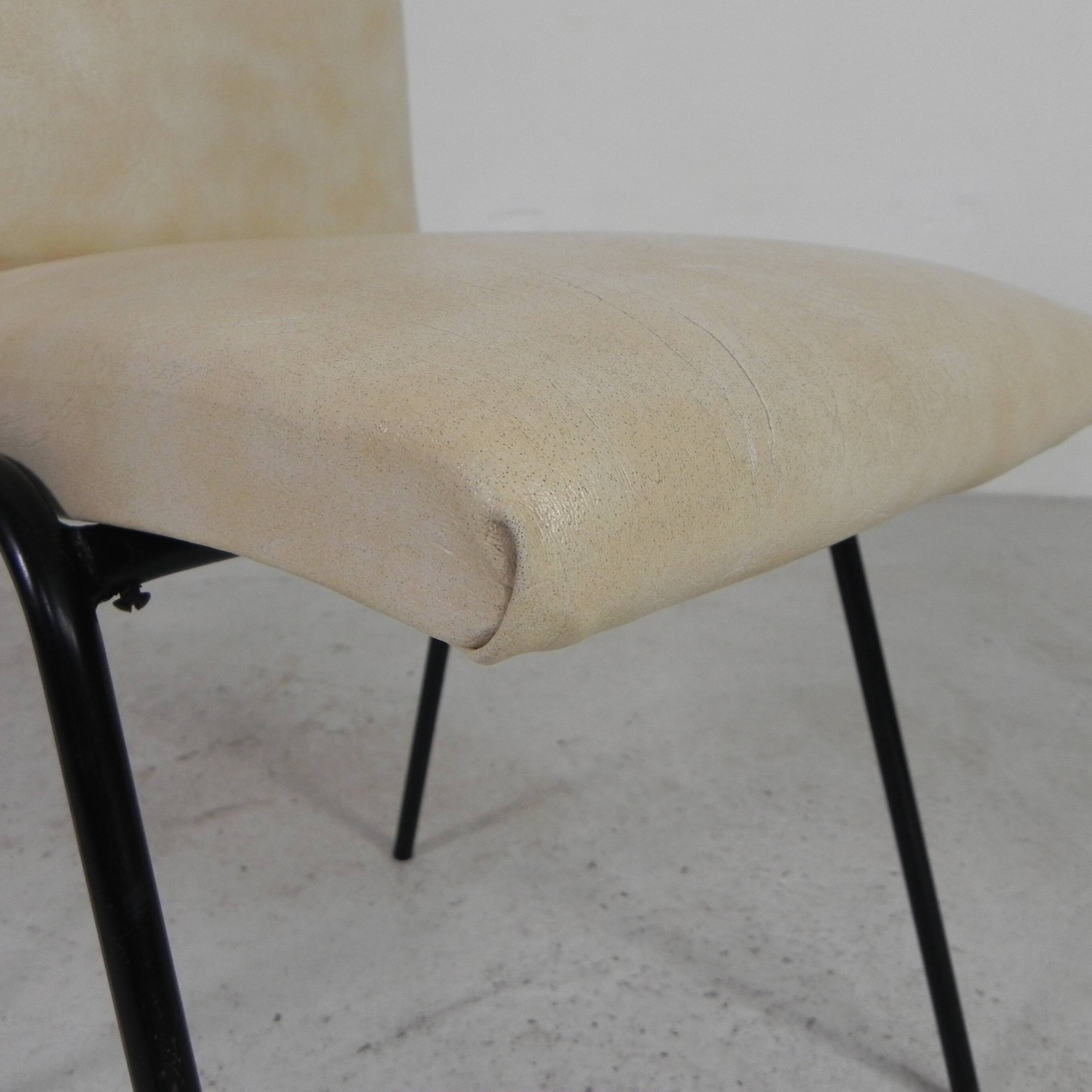 Set of 4 Meurop chairs by Pierre Guariche, 1950s