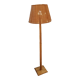 Rattan floor lamp 60s