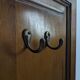 Old 19th century solid oak entrance cabinet