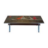 Table basse par Adri de Belgique années 1960