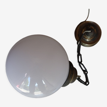 Globe suspension lamp of the 50s