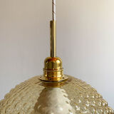 Amber bubble globe suspension