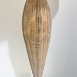 Rattan table lamp