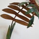 Vintage bamboo wall lamp