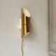 Vintage metal wall lamp 1970