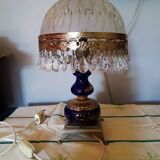 Porcelain lamp and tassels