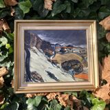 Reproduction "Melted snow at l'Estaque" oil on canvas