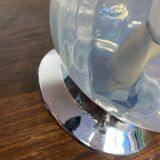 Suspension en verre et métal Art Déco