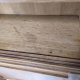 Vintage oak secretary shelf