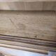 Vintage oak secretary shelf