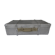 Beautiful fully metallic suitcase of the years 60