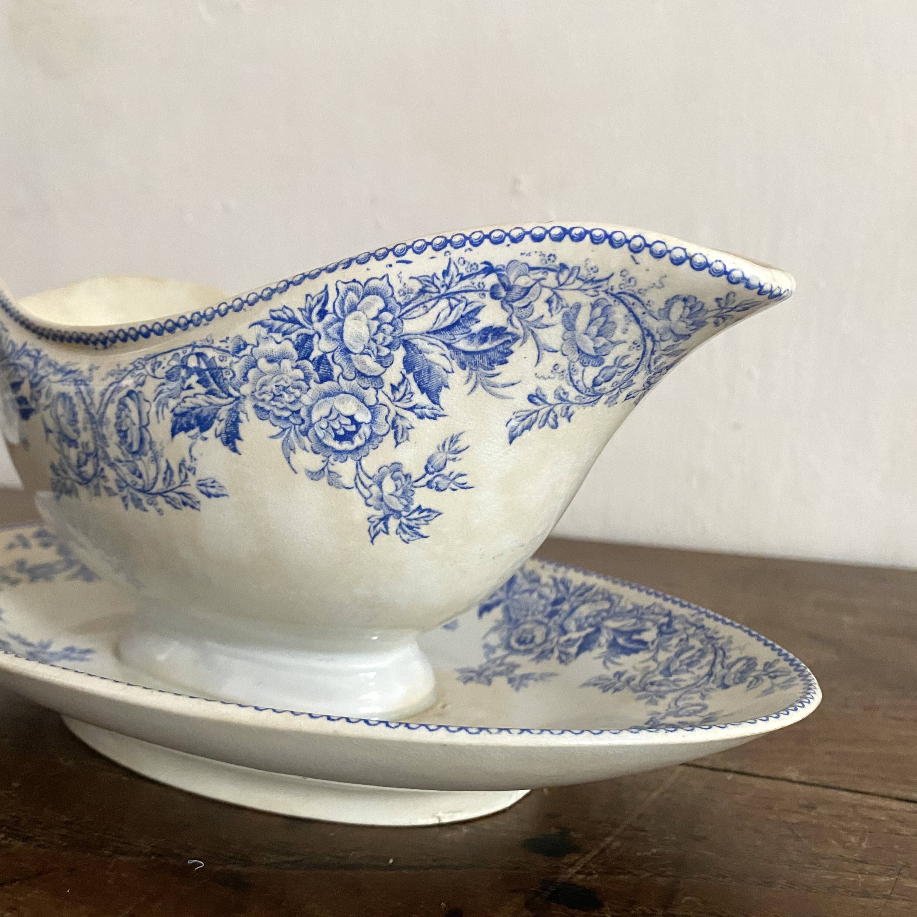 Saucière en terre de fer Lunéville XIXe