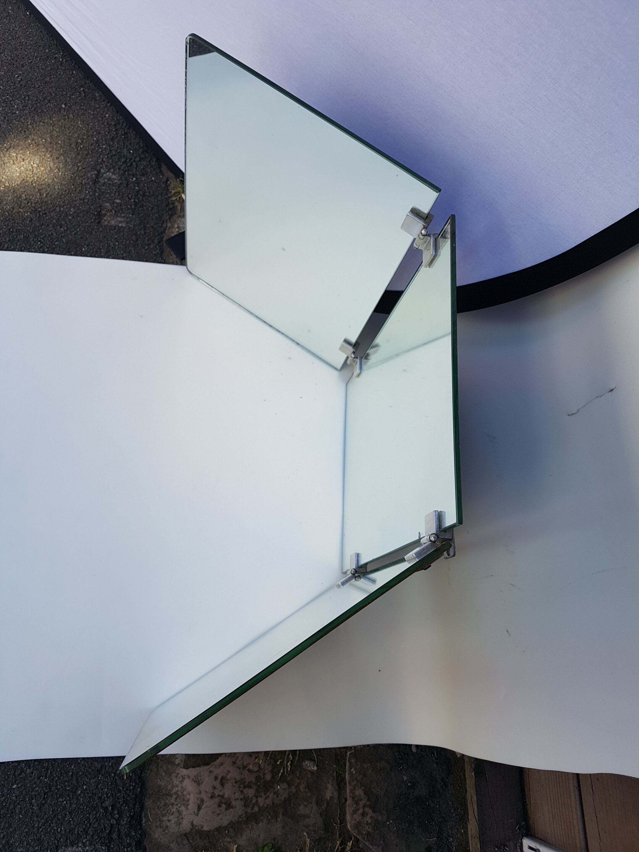 Mirror triptych of the 1960s