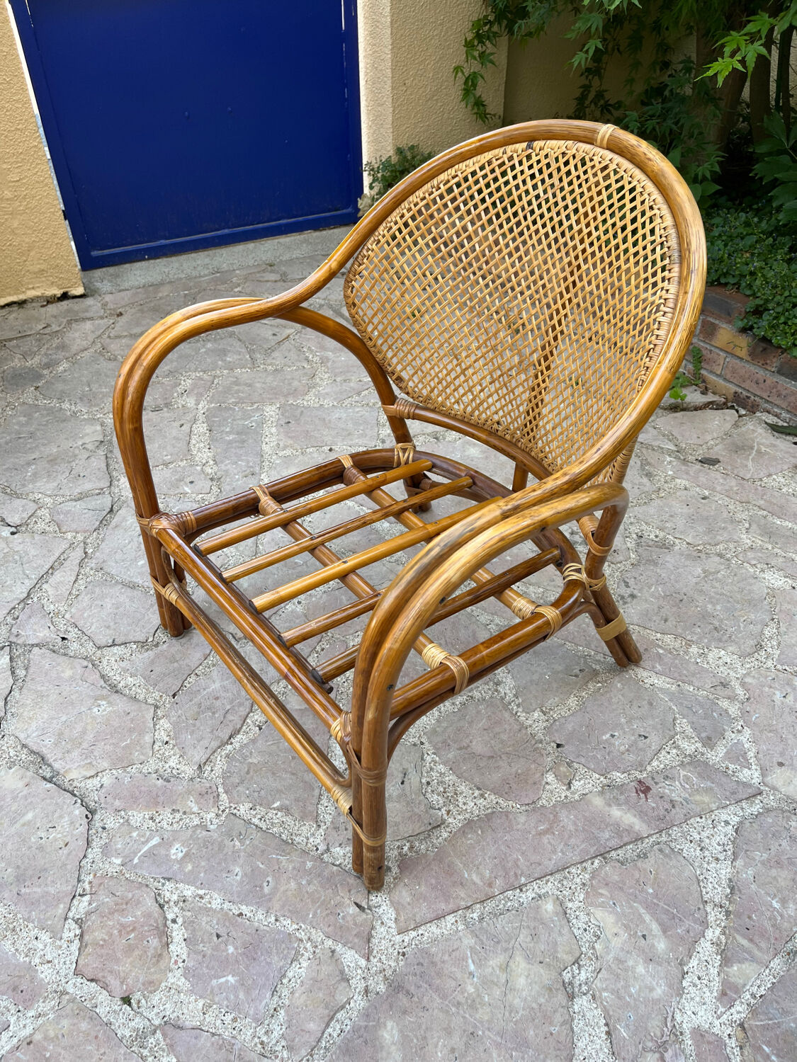 Fauteuil en rotin