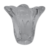 Vase en cristal Daum. Années 70.