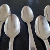Christofle, Alfénide, Paris - Set of 12 silver-plated table spoons - América model