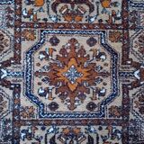 Antique handmade Berber Rabat rug