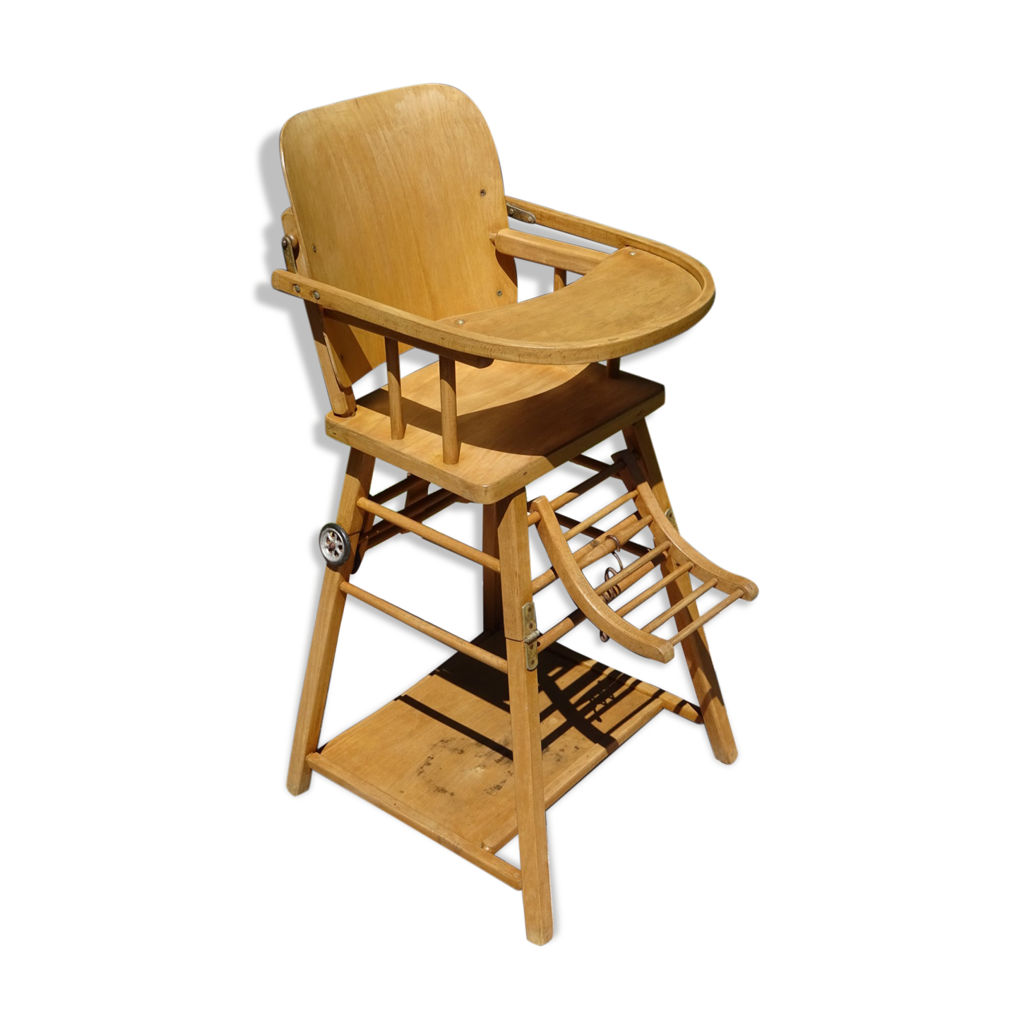 Chaise haute bébé Baumann