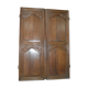 Paire de portes en chêne