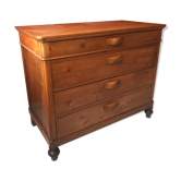 Solid wood chest of drawers