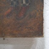 Old painting on canvas signed Tobias Marcier