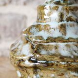 Vase en céramique émaillé T. Basile 1978