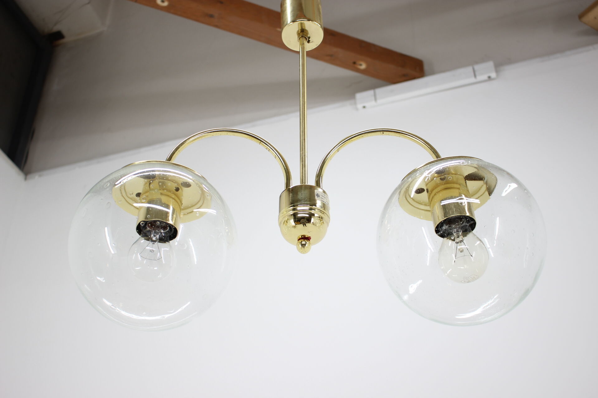 Chandelier by Kamenicky Senov, 1960