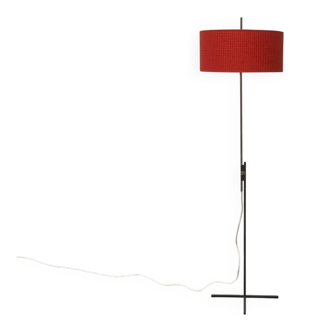 Mid-century German minimalist floor lamp by Kaiser Idell / Kaiser Leuchten.
