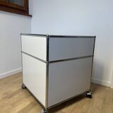 USM Haller low unit in Pure White