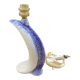 Wave or comma ceramic lamp from the 1950s/1960s