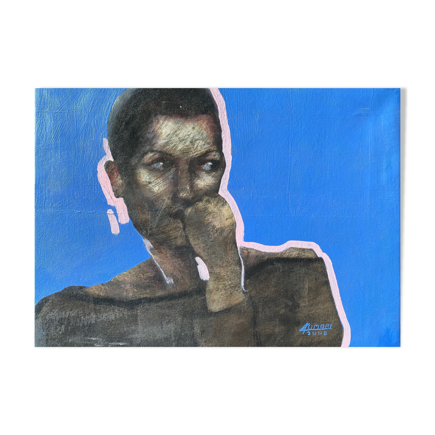 Painting - portrait by Alejandro Komori