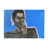 Painting - portrait by Alejandro Komori