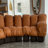 Sofa DS-600 de, Ueli Berger, Eleonore Peduzzi-Riva, Heinz Ulrich, Klaus Vogt for De Sede 1972