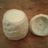 Vintage pineapple pot with lid