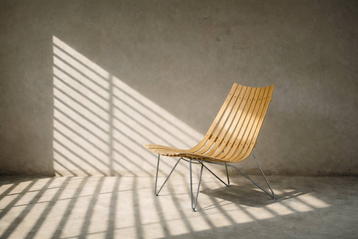 Pair of Scandinavian Scandia Easy Chairs by Hans Brattrud for Fjordfiesta