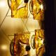 Mazzega Murano large wall sconce with 4 lights 1970s